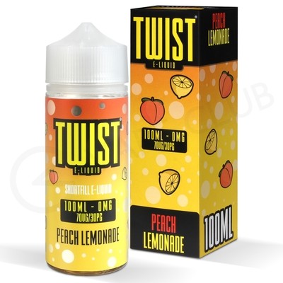 Peach Lemonade Shortfill E-Liquid by Twist 100ml