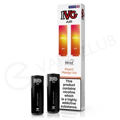 Peach Mango Ice IVG Air Prefilled Pod