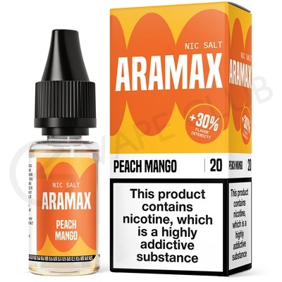 Peach Mango Nic Salt E-Liquid by Aramax