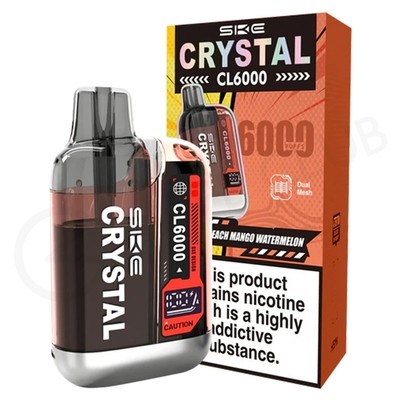 Peach Mango Watermelon Crystal CL6000 Pod Kit