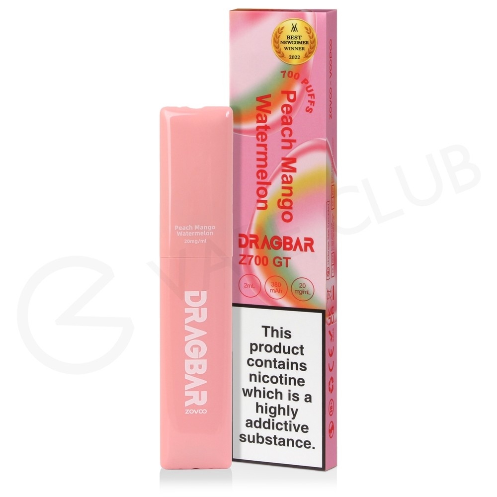 Peach Mango Watermelon Drag Bar Z700GT Disposable Vape