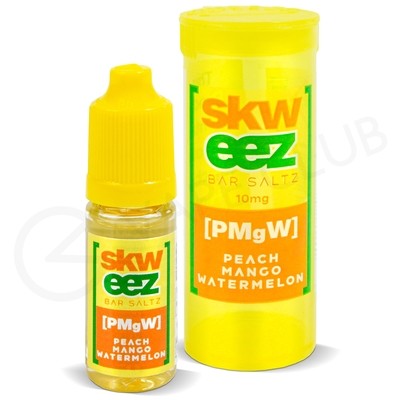 Peach Mango Watermelon Nic Salt E-Liquid by Skweez