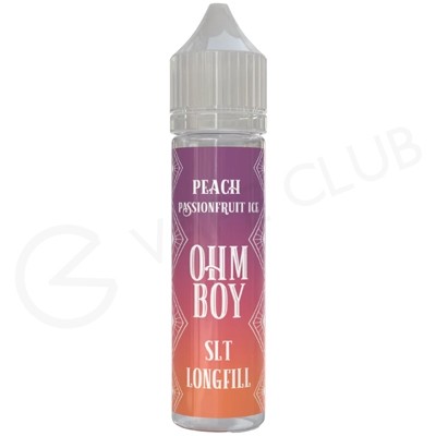 Peach Passion Fruit Ice Longfill Concentrate by Ohm Boy SLT