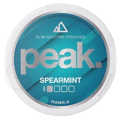 Peak Spearmint Nicotine Pouches