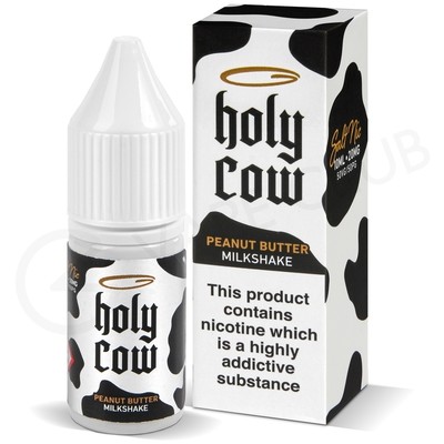 Peanut Butter Milkshake Nic Salt E-Liquid by Holy Cow