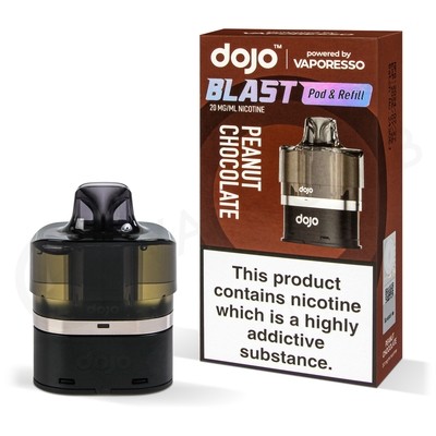 Peanut Chocolate Vaporesso Dojo Blast 6000 Prefilled Pod