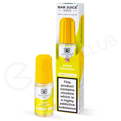 Pear Banana Nic Salt E-Liquid by Bar Juice 5000