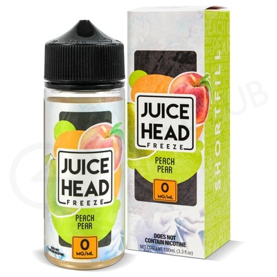 Pear Peach Freeze Shortfill E-Liquid by Juice Head 100ml