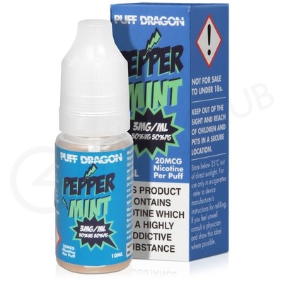 Peppermint E-Liquid by Puff Dragon