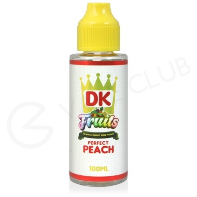 Perfect Peach Shortfill E-Liquid by Donut King Fruits 100ml