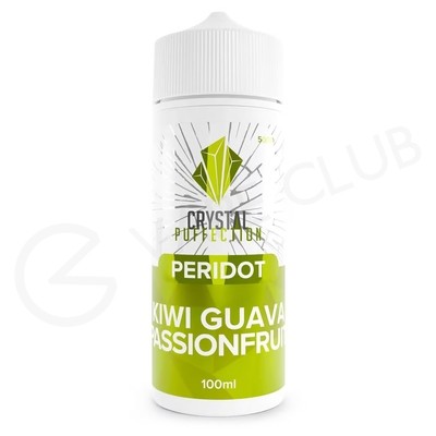 Peridot Kiwi Guava Passionfruit Shortfill E-Liquid by Crystal Puffection 100ml