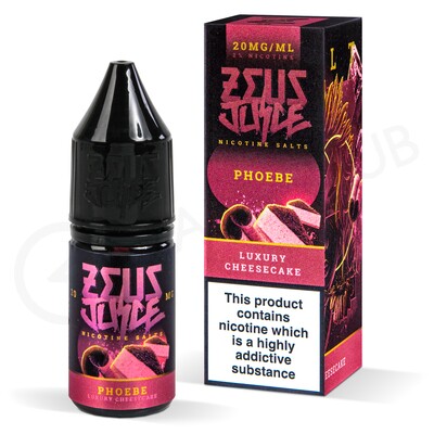 Phoebe Nic Salt E-Liquid by Zeus Juice