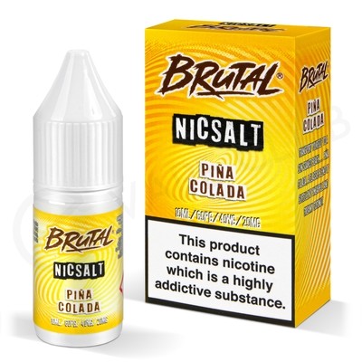 Pina Colada Nic Salt E-Liquid by Brutal Drinks