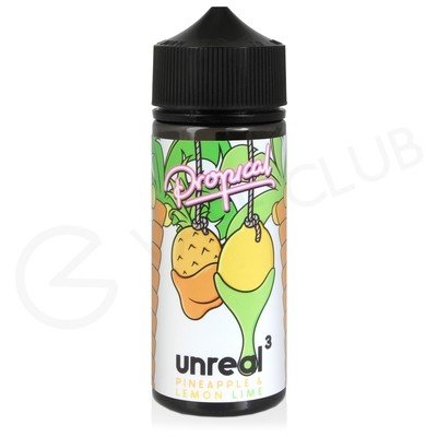 Pineapple & Lemon Lime Shortfill E-Liquid by Unreal 3 100ml