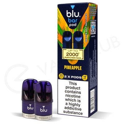 Pineapple Blu Bar Prefilled Pods