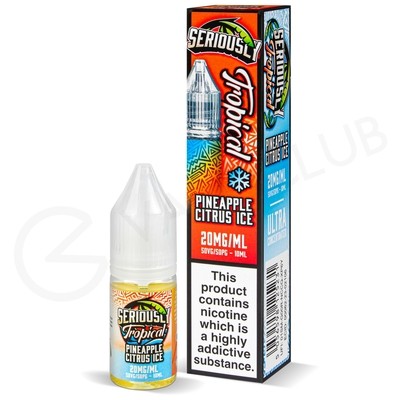 Pineapple Citrus Ice Nic Salt E-Liquid by Seriously Tropical