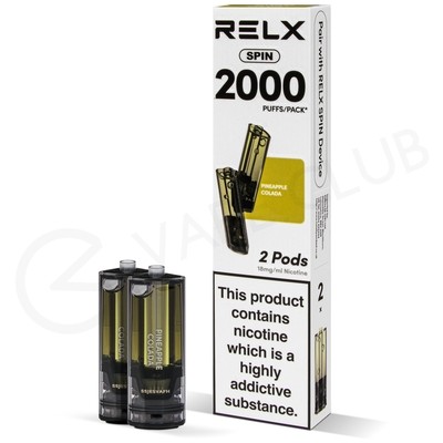 Pineapple Colada Relx Spin Prefilled Pods