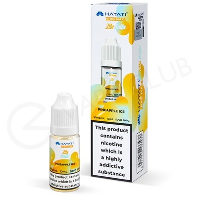 Pineapple Ice E-Liquid by Hayati Pro Max Nic Salts