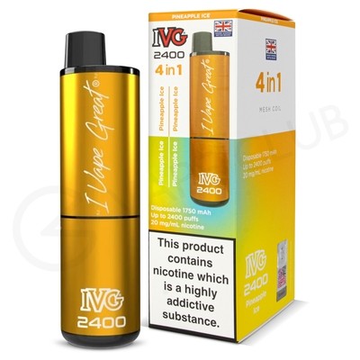 Pineapple Ice IVG 2400 Disposable Vape