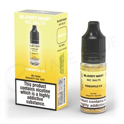 Pineapple Ice Nic Salt E-Liquid by Bloody Bar