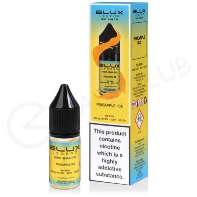 Pineapple Ice Nic Salt E-Liquid by Elux Legend