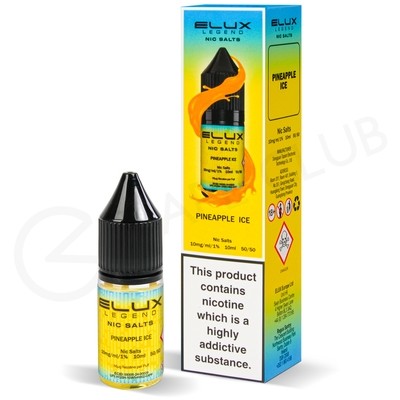 Pineapple Ice Nic Salt E-Liquid by Elux Legend