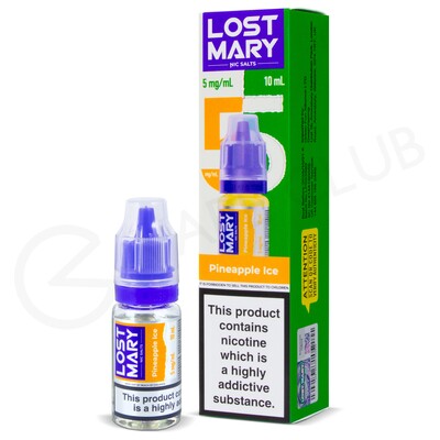 Pineapple Ice Nic Salt E-Liquid by Lost Mary