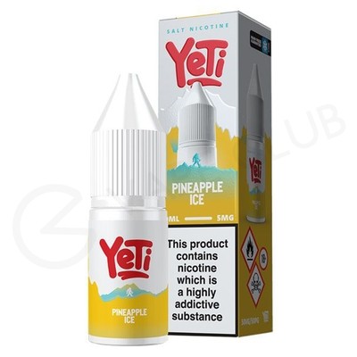 Pineapple Ice Nic Salt E-Liquid by Yeti Summit Series