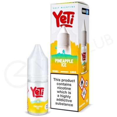 Pineapple Ice Nic Salt E-Liquid by Yeti Summit Series