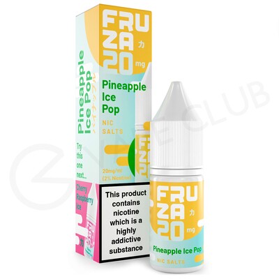 Pineapple Ice Pop Nic Salt E-Liquid by Fruza