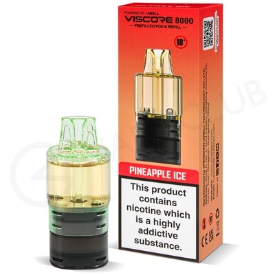 Pineapple Ice Uwell Viscore 8000 Refill Pack