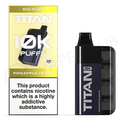 Pineapple Lemon Titan 10k Disposable Vape