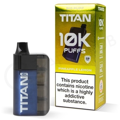 Pineapple Lemon Titan 10k Disposable Vape