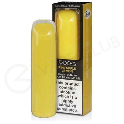 Pineapple Lemon Voom Iris Mini Disposable Vape