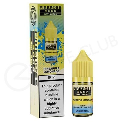 Pineapple Lemonade Nic Salt E-Liquid by Elux Firerose