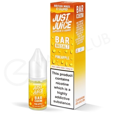 Pineapple Nic Salt E-Liquid by Just Juice Bar