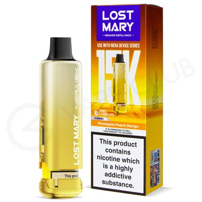 Pineapple Peach Mango Lost Mary Nera15K Refill Pod