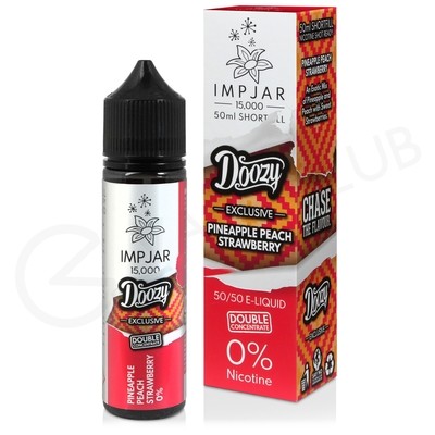 Pineapple Peach Strawberry Shortfill E-Liquid by Imp Jar & Doozy 50ml