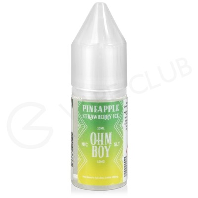 Pineapple Strawberry Ice Nic Salt E-liquid by Ohm Boy SLT