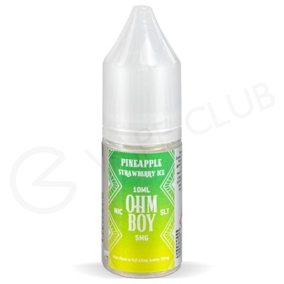 Pineapple Strawberry Ice Nic Salt E-liquid by Ohm Boy SLT