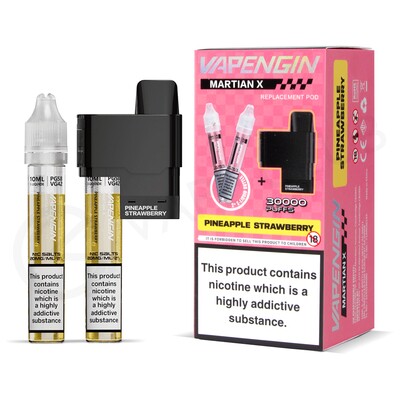 Pineapple Strawberry Vapengin Martian X Refill Pack