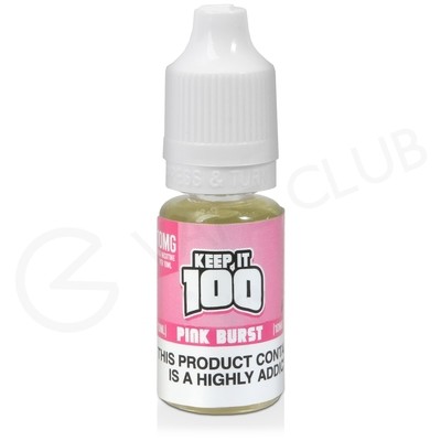 Pink Burst Nic Salt E-Liquid by Keep It 100 Salts