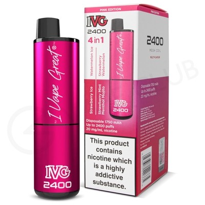 Pink Edition IVG 2400 Disposable Vape