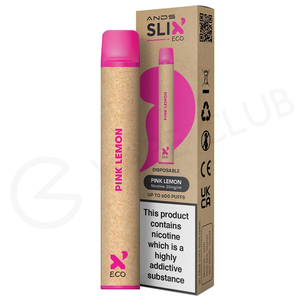 Pink Lemon Slix Eco Disposable Vape