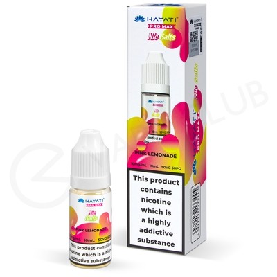 Pink Lemonade E-Liquid by Hayati Pro Max Nic Salts