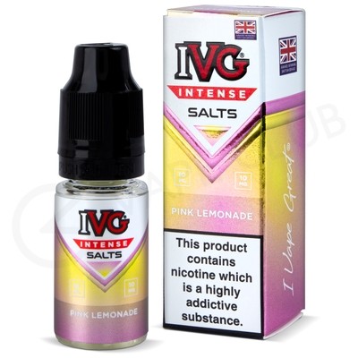 Pink Lemonade E-Liquid by IVG Intense Salts