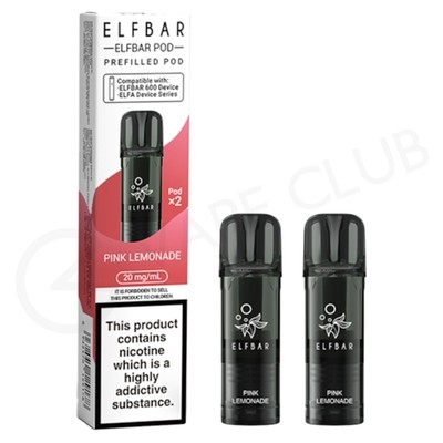 Pink Lemonade Elf Bar 600 Prefilled Pods