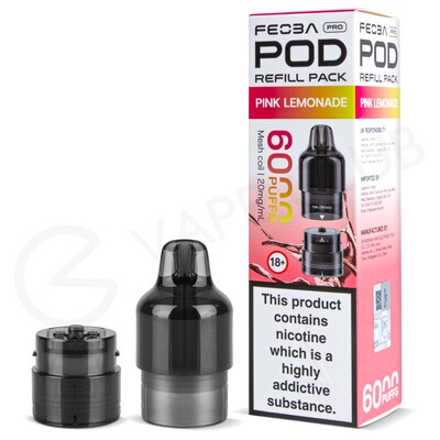 Pink Lemonade Feoba 6000 Pro Refill Pack