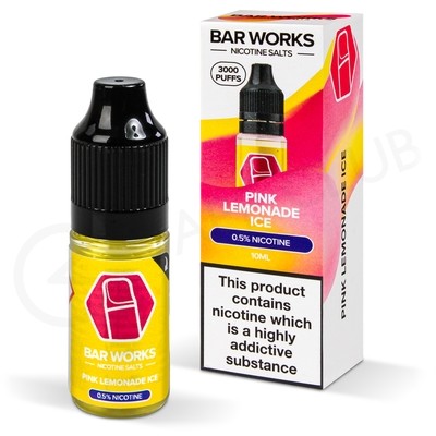 Pink Lemonade Ice Nic Salt E-Liquid by Bar Works