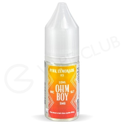 Pink Lemonade Ice Nic Salt E-Liquid by Ohm Boy SLT